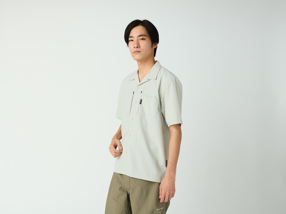 Stream Field Stretch Dry S/S Shirt S LIGHT OLIVE