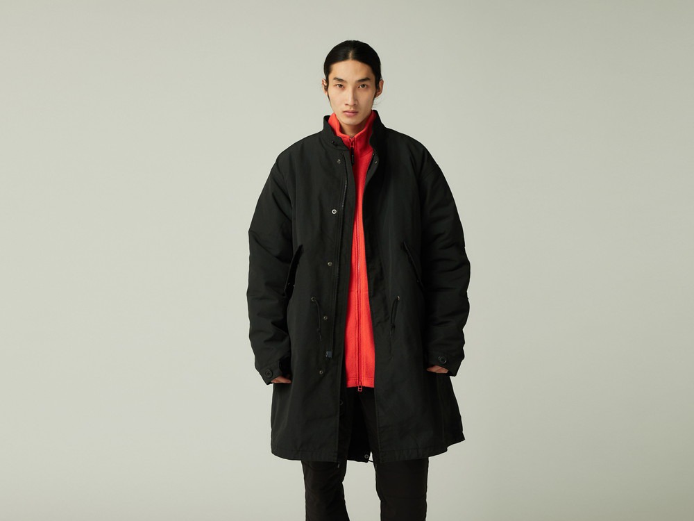 【先行予約商品】TAKIBI Ripstop Adjustable Fishtail Coat S OLIVE