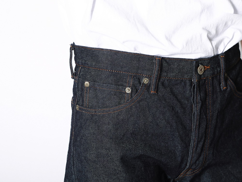 Recycled Cotton 5pkt Denim Slim L BK