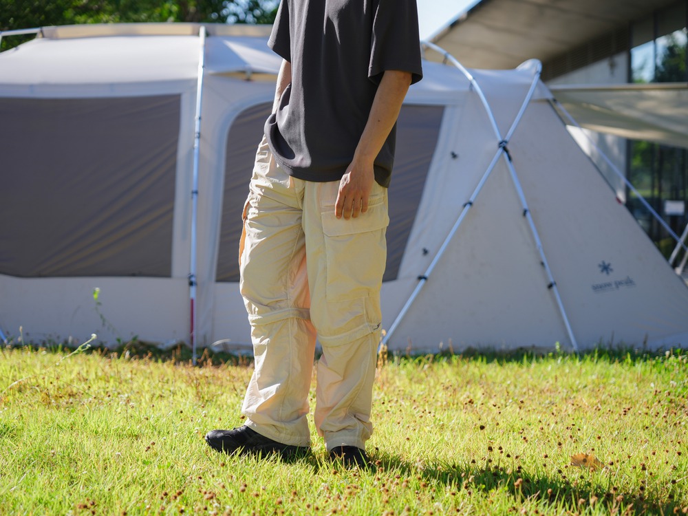【先行予約商品】Garment Dyed Convertible Pants M BLACK