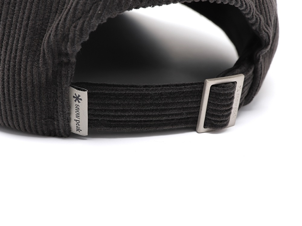 Corduroy Ball Cap S DARK CHARCOAL