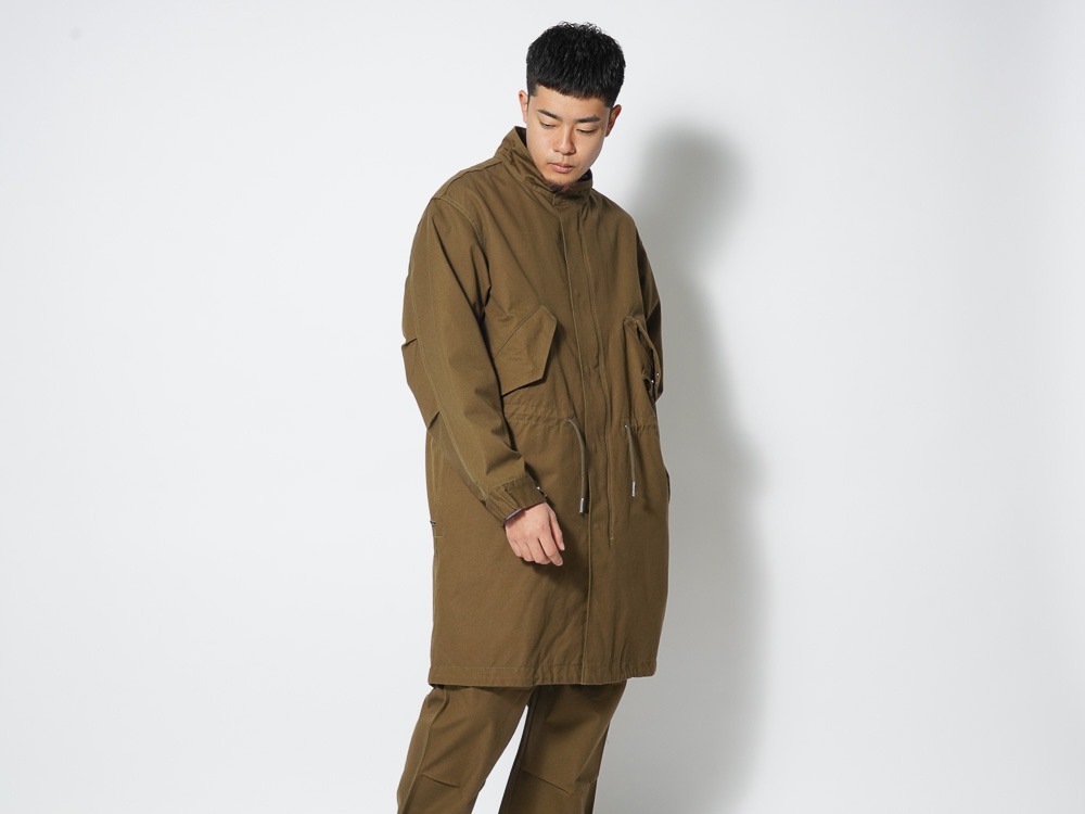 TAKIBI Canvas Coat M Olive