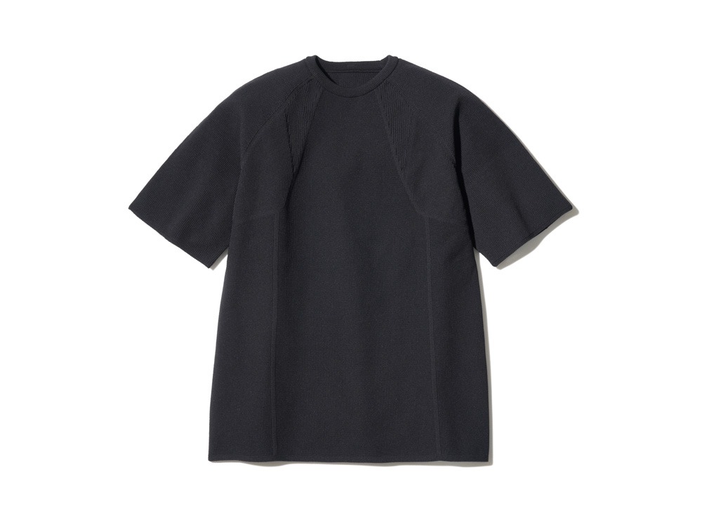 WG Recycled Pe Stretch Knit Tshirt S/S S BK