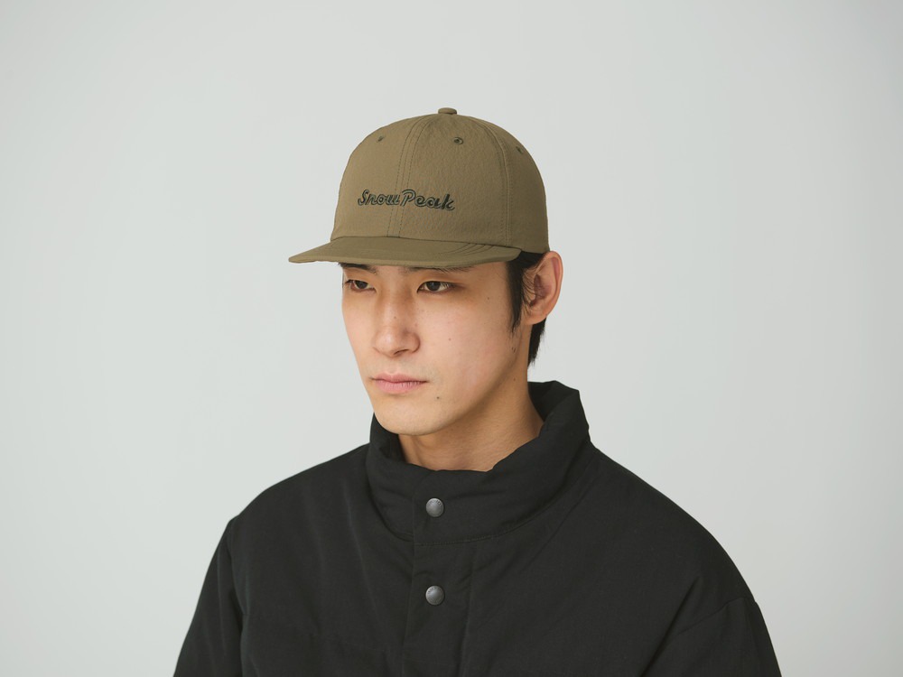 Snow Peak Typography Cap One OLIVE