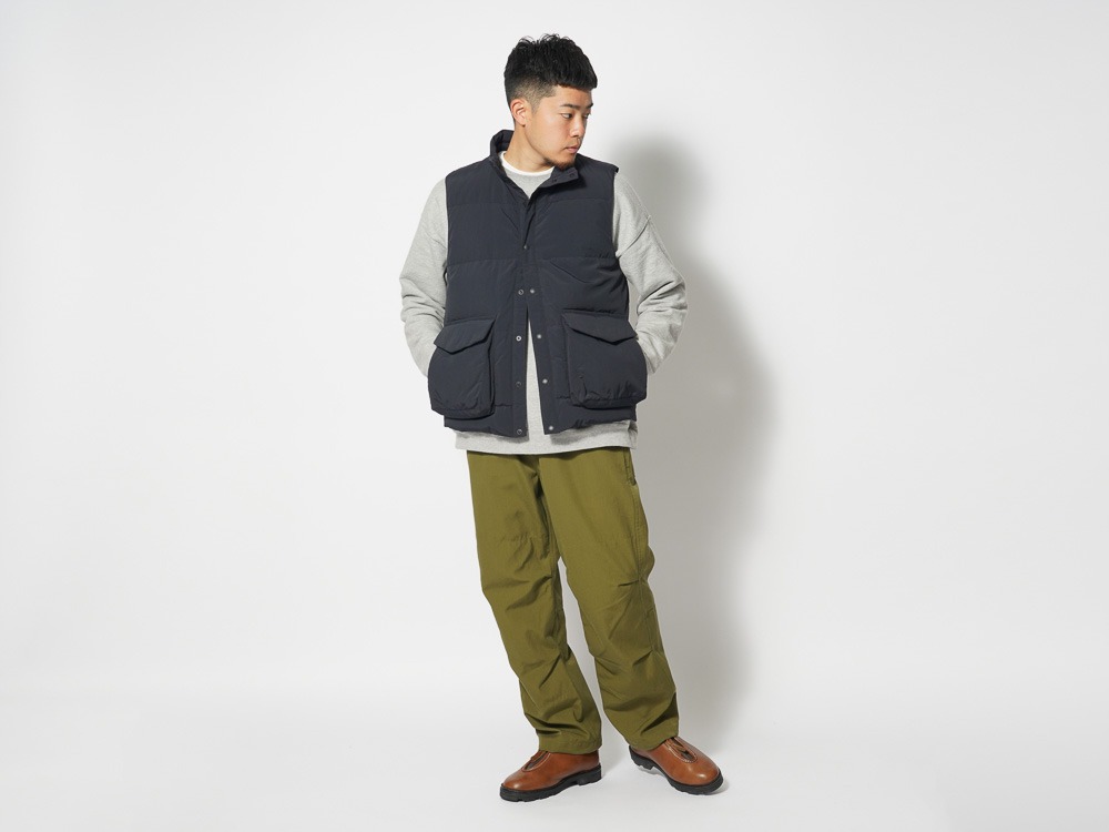 Recycled Down Vest L Coyote(JK-23AU12004CY) | ダウンの通販