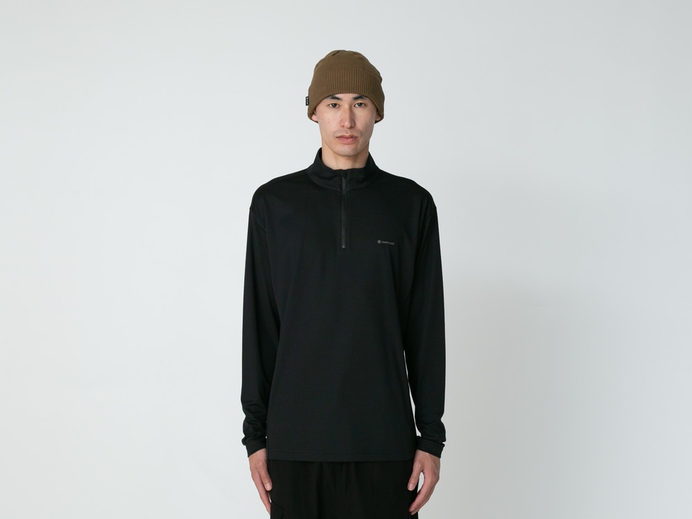 Pe Power Dry Half Zip Pullover L IVORY
