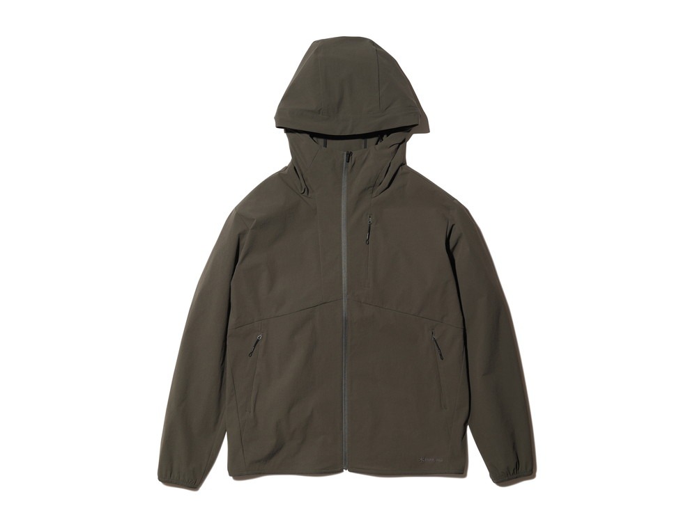 Active Comfort Zip Up Parka XL Darkolive