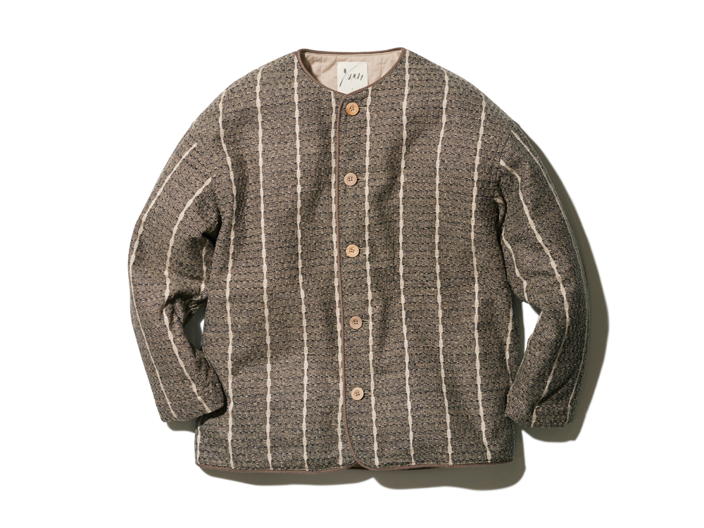 Wild Silk Striped Insulated Jacket