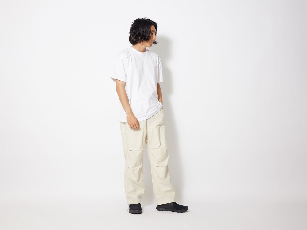 TAKIBI Light Ripstop Easy Pants 1 Navy