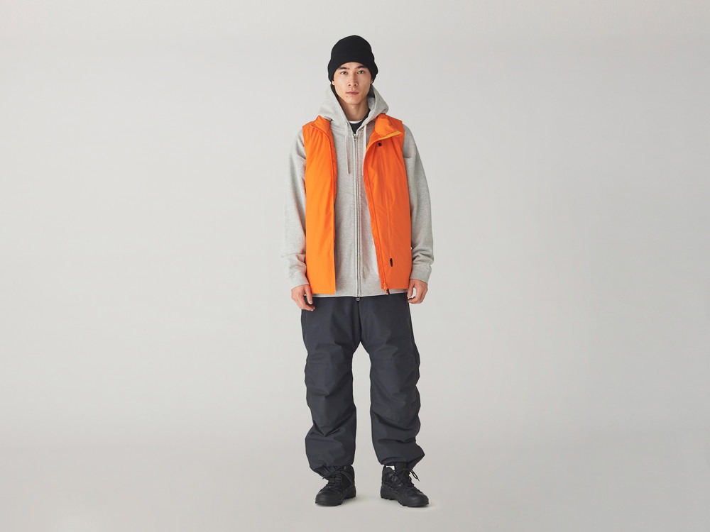 2L Lightweight Down Vest M Orange