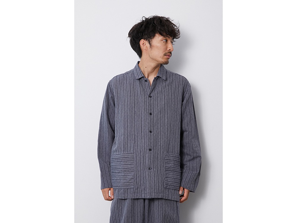 C/L Dobby Stripe Shirt XL Navy(SH-21SU20205NV) | シャツの通販 