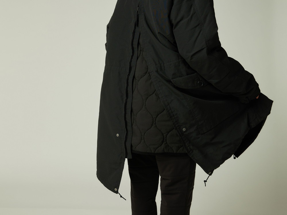 【先行予約商品】TAKIBI Ripstop Adjustable Fishtail Coat S OLIVE
