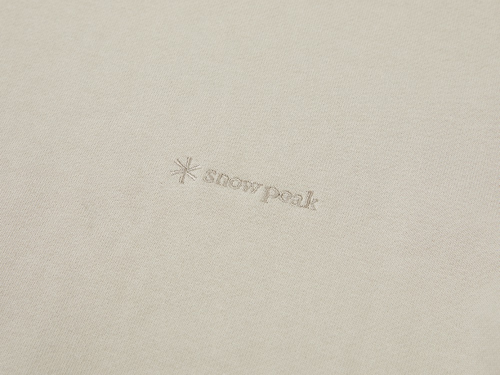 Land Pocket Hood T-Shirt M LIGHT BEIGE