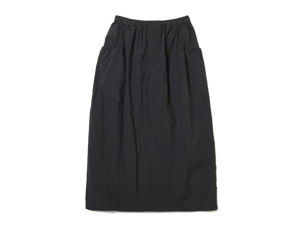 【先行予約商品】Nylon Tussah Utility Storage Skirt 2 BLACK
