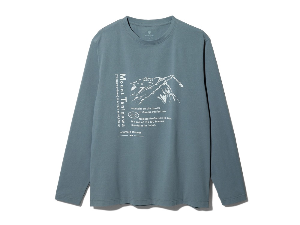 Mt.Tanigawa L/S T shirt XL Grey