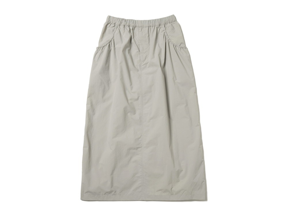 【先行予約商品】Nylon Tussah Utility Storage Skirt 2 LIGHT GREY