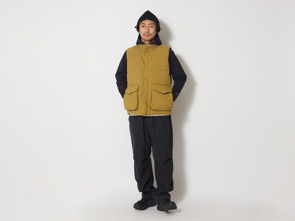 Recycled Down Vest S Black