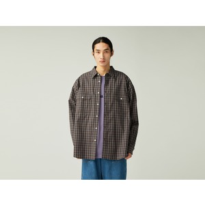 【先行予約商品】Organic Cotton Ombre Check Shirt