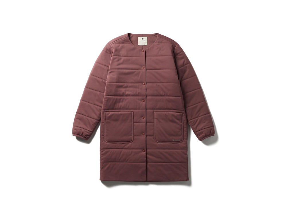 Flexible Insulated Long Cardigan 1 LIGHT BROWN