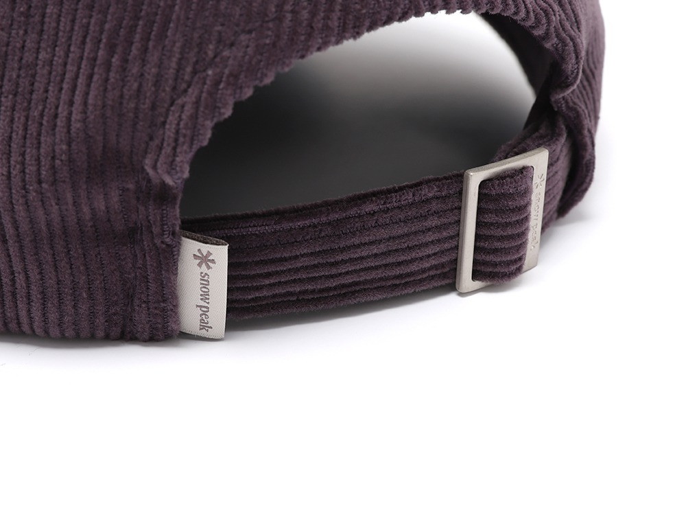 Corduroy Ball Cap M PURPLE