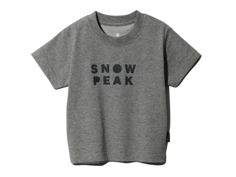 Kids SNOWPEAKER T-Shirt CAMPER 2 M.grey