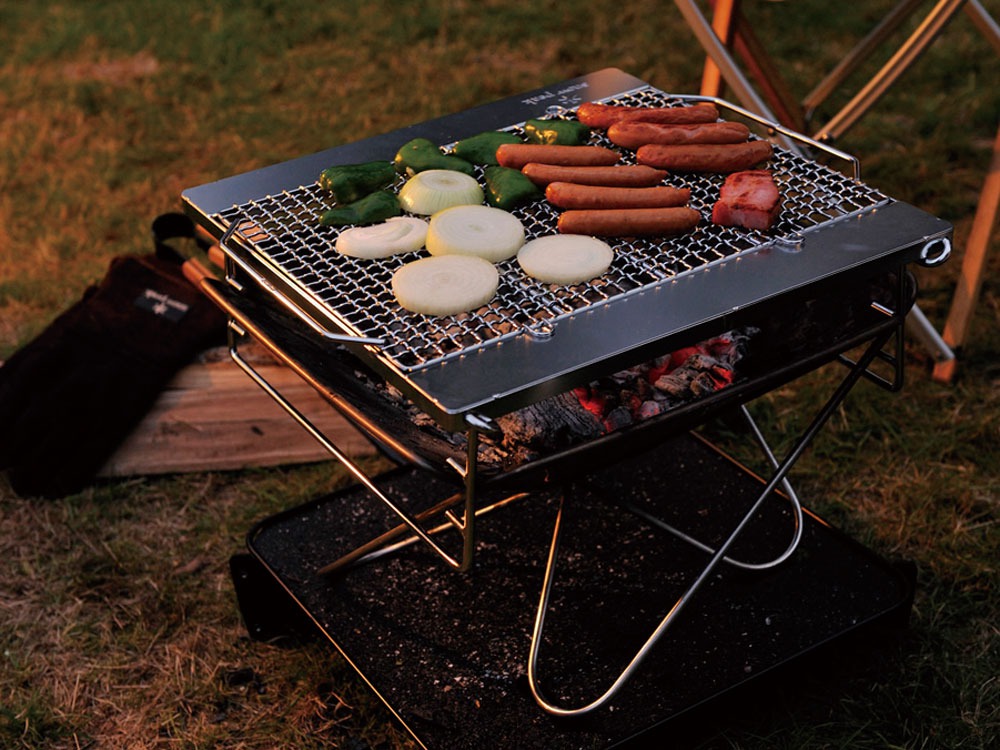 スノーピーク、焚火台Ｌ BBQ スターターセット、新品未開封品、送料込-