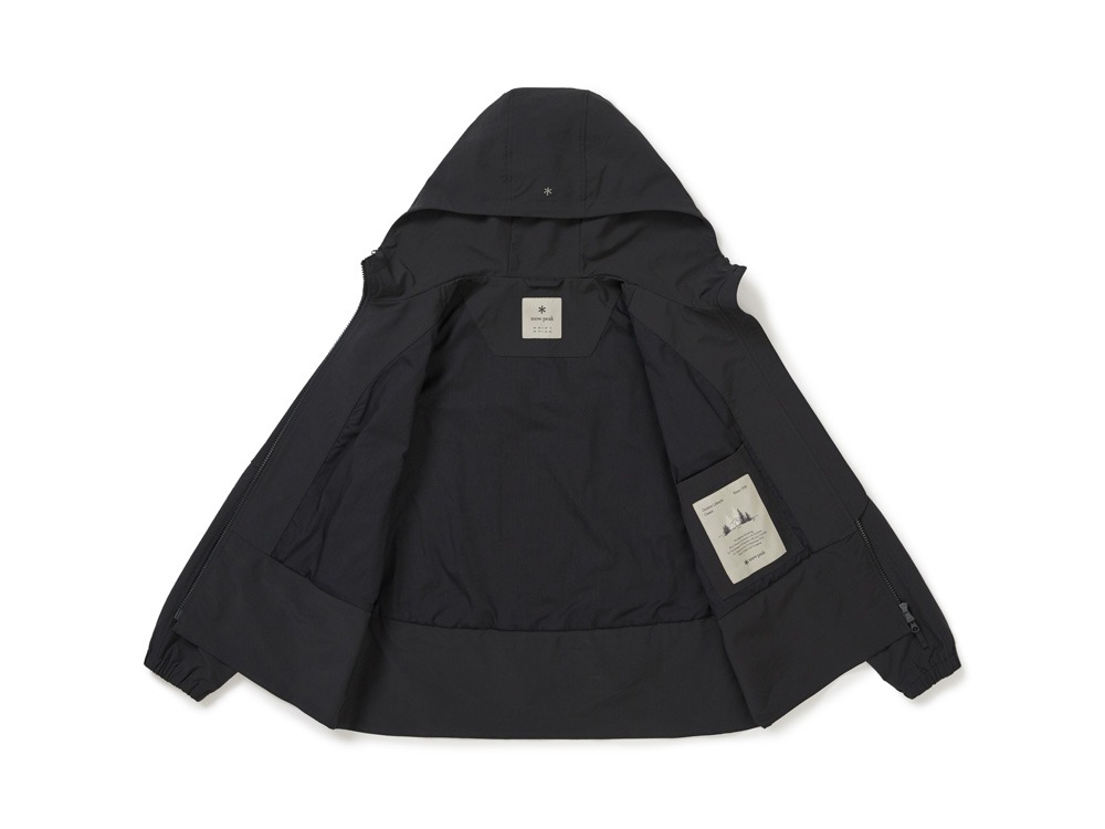 Polywasher Women's Hood Windbreaker S DARK CHARCOAL