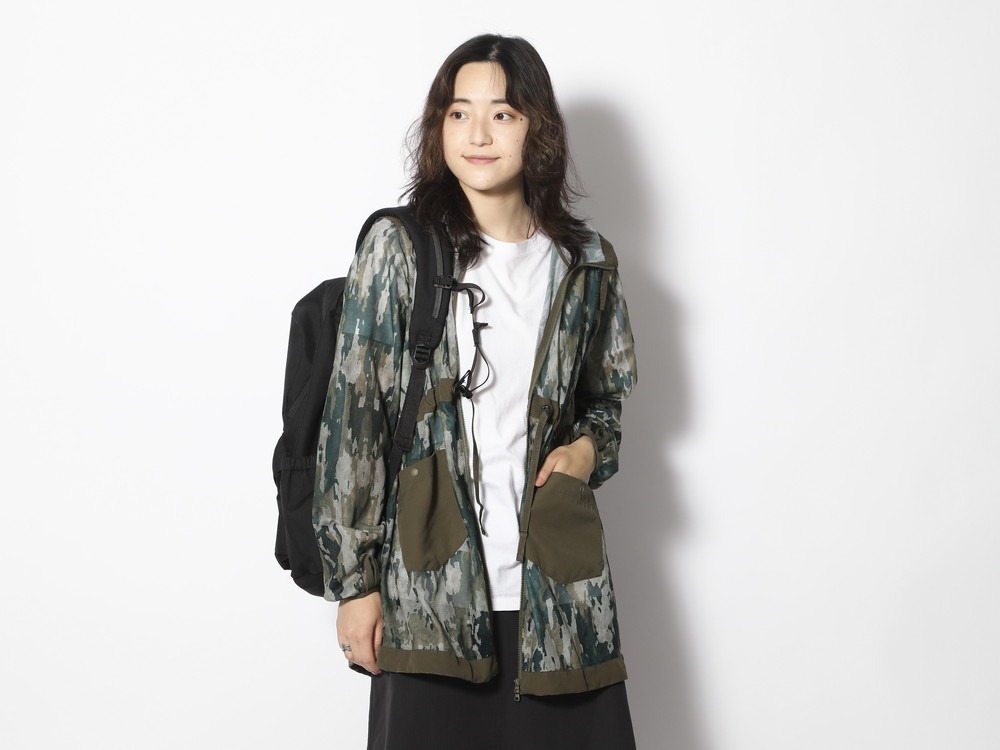 Printed Insect Shield Mesh Middle Jacket 3 Olive