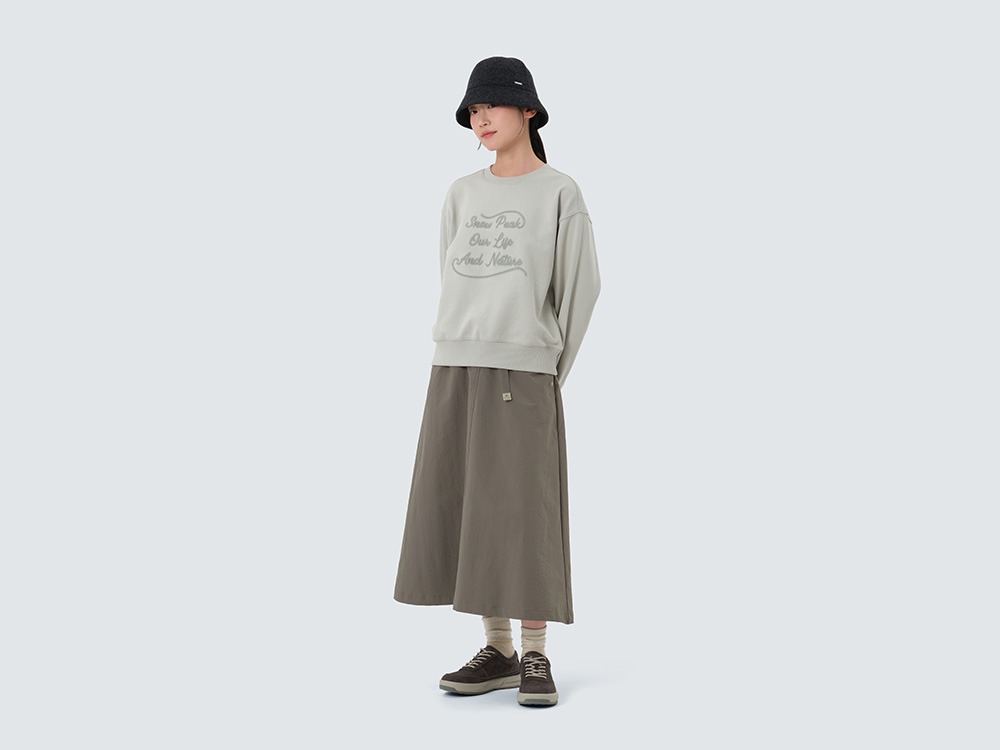 Polywasher Skirt S DARK KHAKI