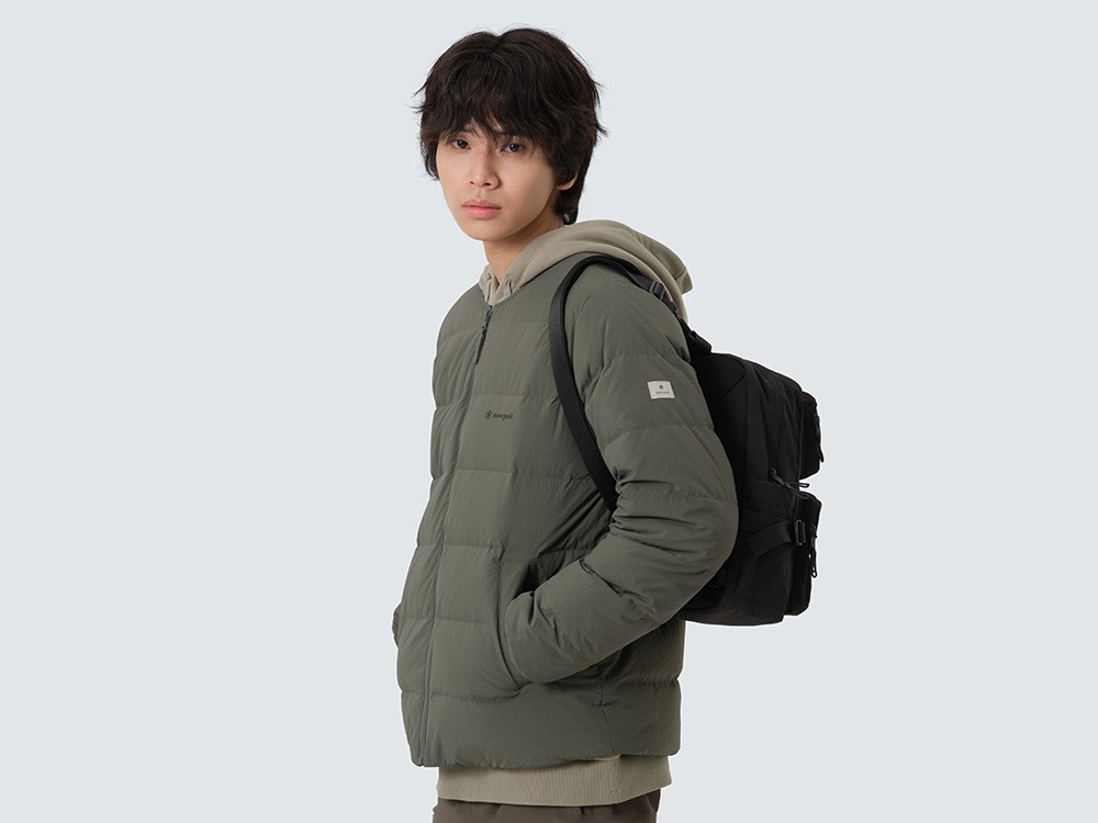 Land Lightweight Down Jacket M KHAKI