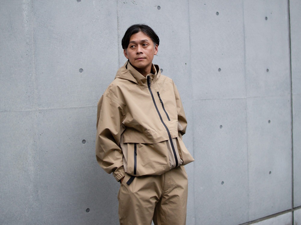 SYMPATEX Hybrid Rain Jacket S BEIGE