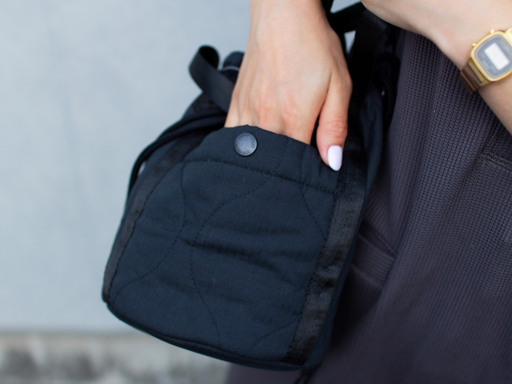 Quilted Ripstop Pouch One OLIVE