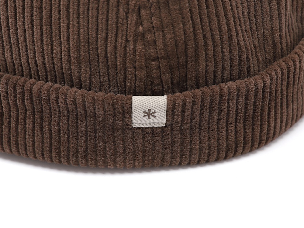 Corduroy Watch Cap One CHOCO BROWN