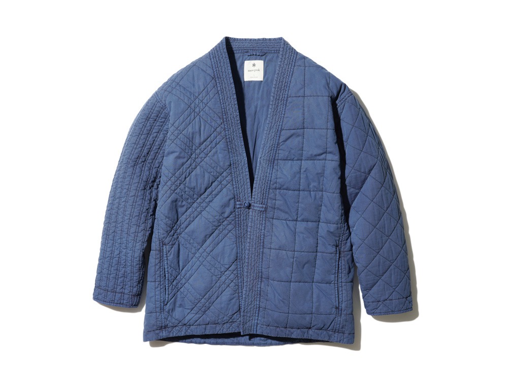 Patchwork Quilted NORAGI Jacket S Navy