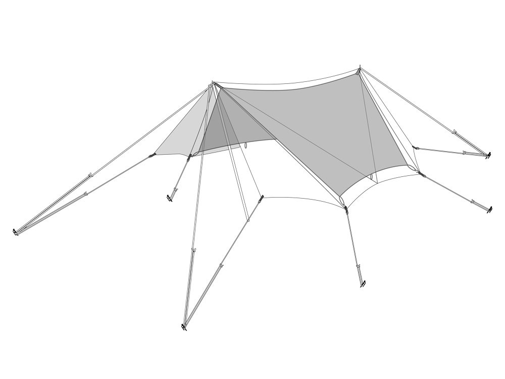 TAKIBIタープ オクタ インナールーフ(TP-430-1) | タープの通販（アウトドア・キャンプ用品）はスノーピーク(Snow Peak)