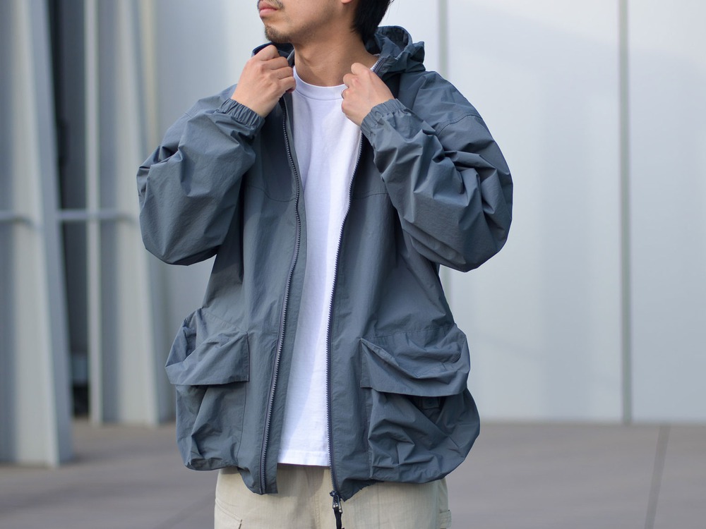 Nylon Tussah Jacket M LIGHT OLIVE