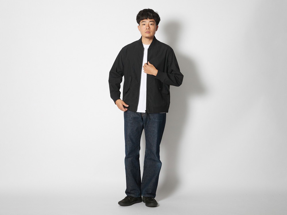 Light Mountain Cloth Jacket S Navy