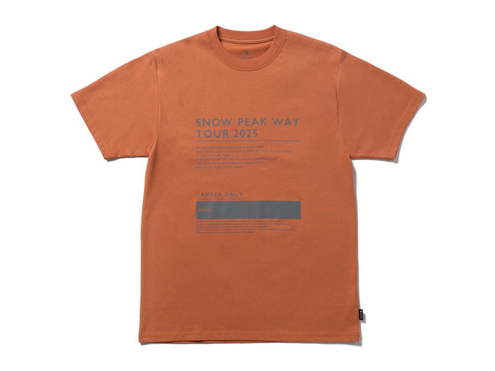 SPW Tour 2025 T-Shirt S ORANGE