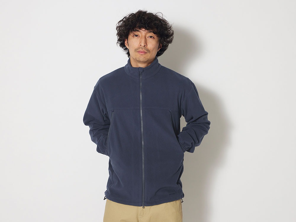 Micro Fleece Jacket M Navy