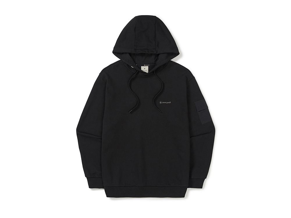 Land Pocket Hood T-Shirt M BLACK