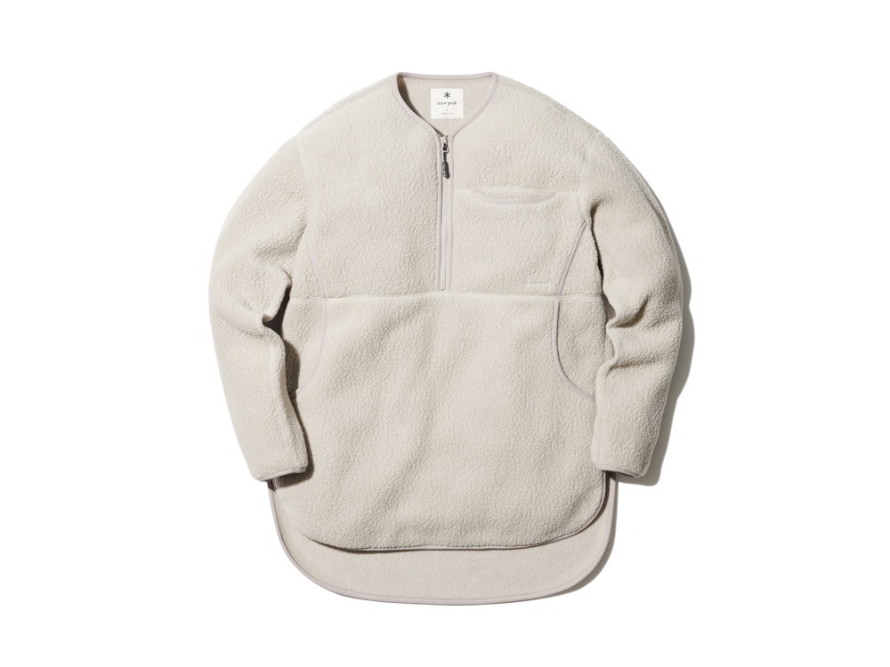 Thermal Boa Fleece Pullover 1 Beige