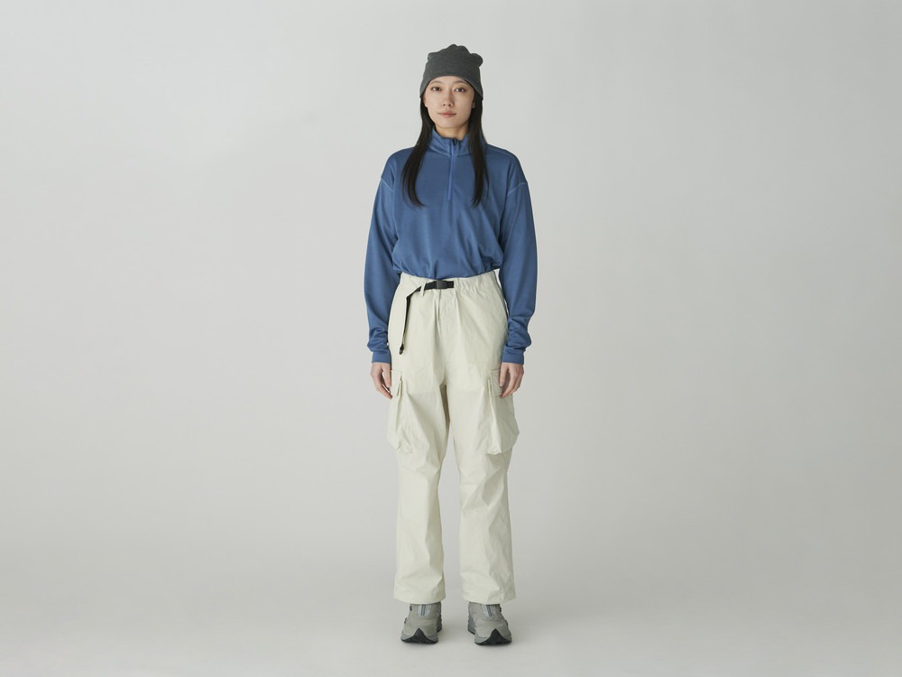 Indigo C/N Pants S IVORY
