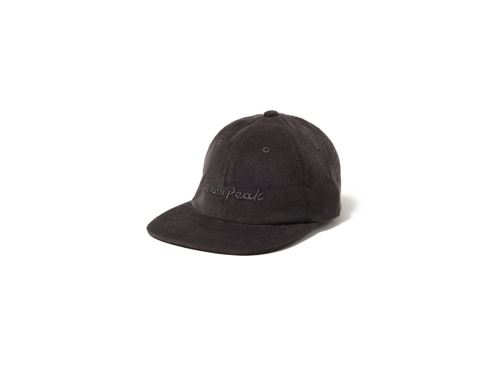 Corduroy Cap One CHARCOAL