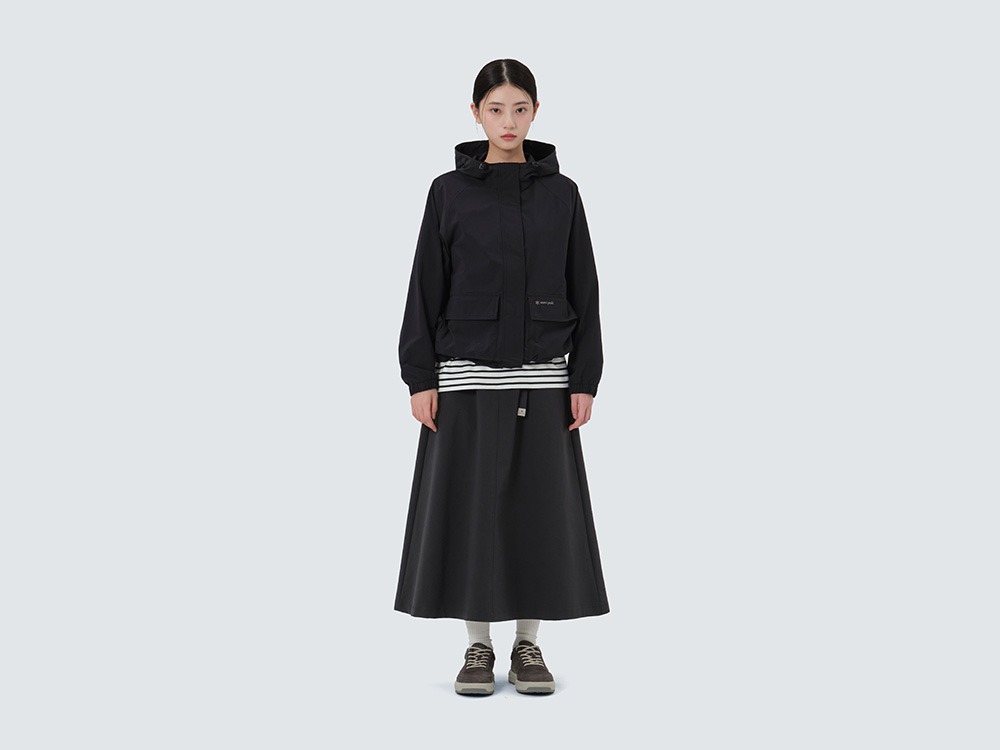 Polywasher Skirt S DARK CHARCOAL