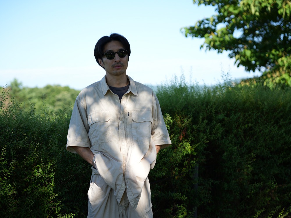 【先行予約商品】Garment Dyed Convertible Shirt M IVORY
