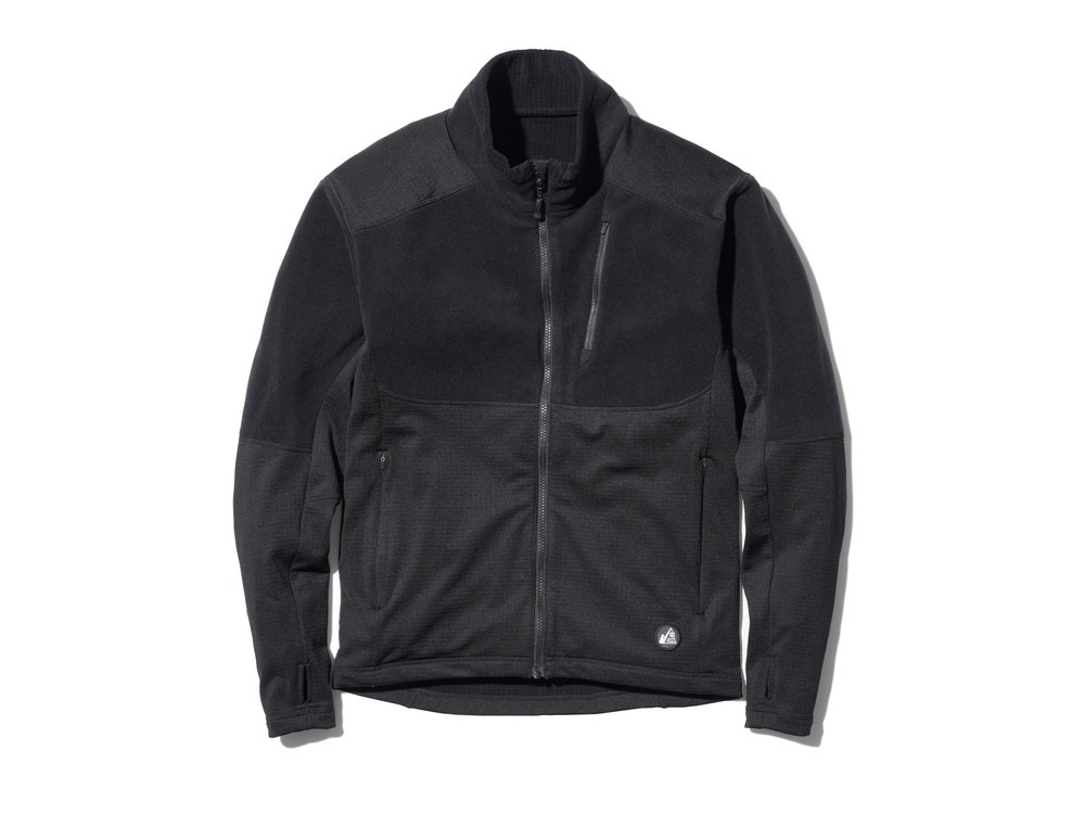 Hybrid Fleece Jacket  S Black