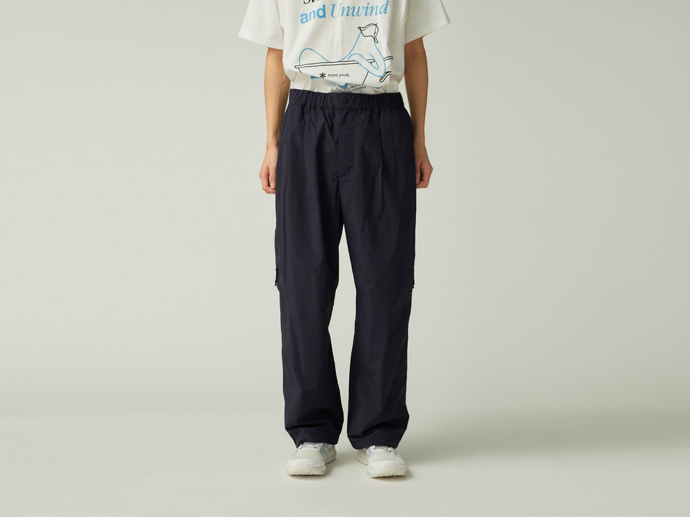 【先行予約商品】Nylon Tussah Utility Storage Pants S BLACK