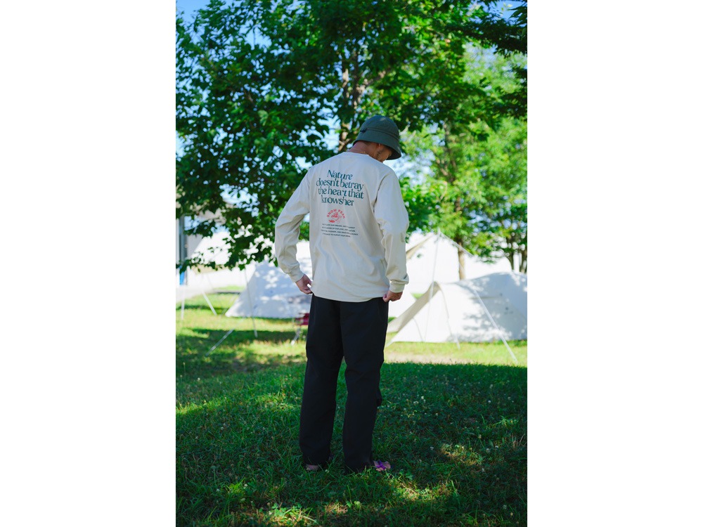 Living With Nature L/S T-Shirt S IVORY