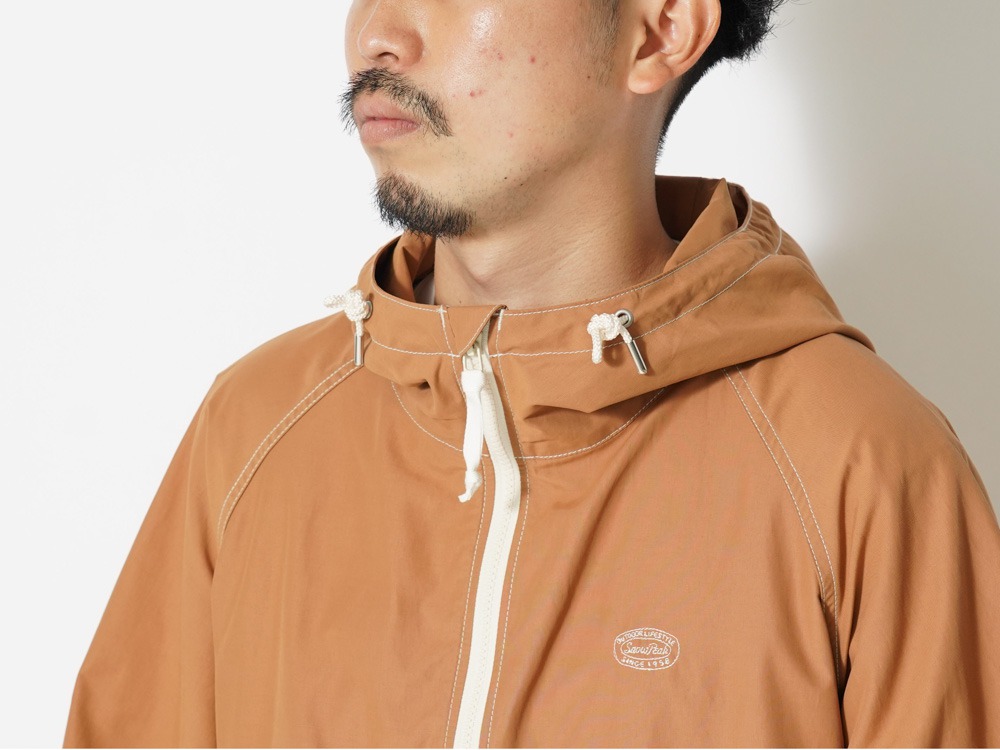 Light Mountain Cloth Parka L Blue