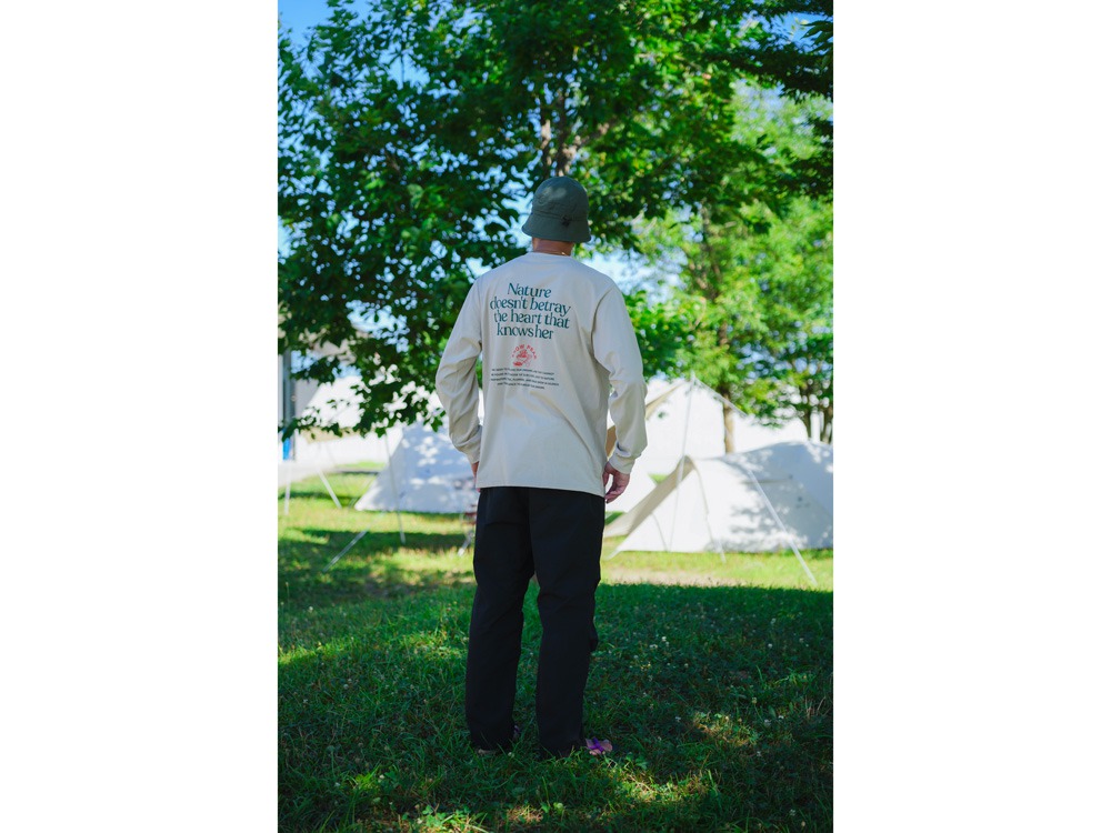 Living With Nature L/S T-Shirt S IVORY